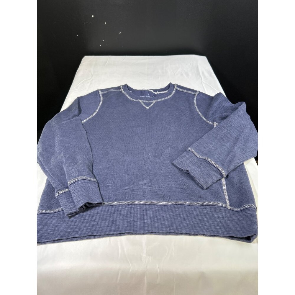 Tommy Bahama Boys Blue Long Sleeve Crew Neck Pullover Sweatshirt Size XL